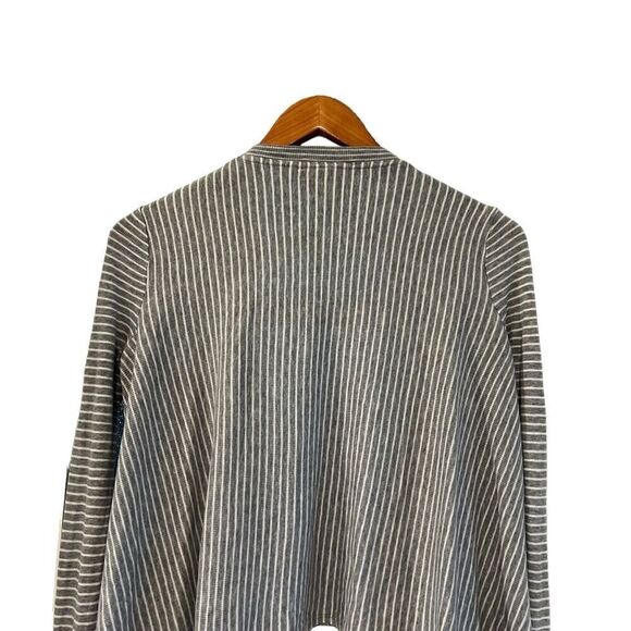 BCBGMAXARZIA lyocell blend striped cardigan - Picture 6 of 8